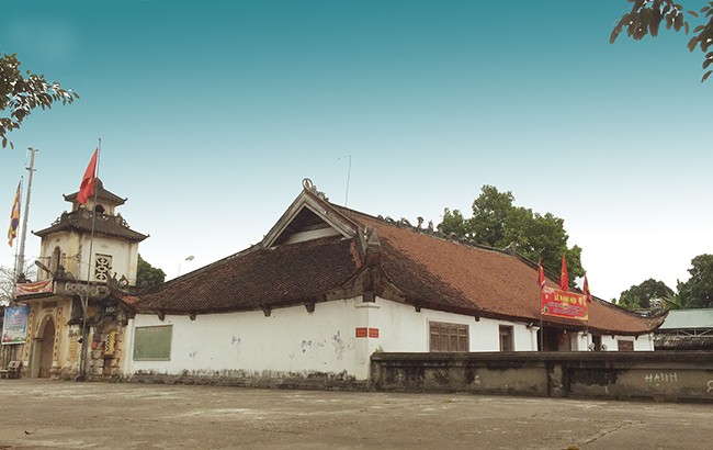 Đình làng Phương Độ có lịch sử ngàn năm tuổi. 