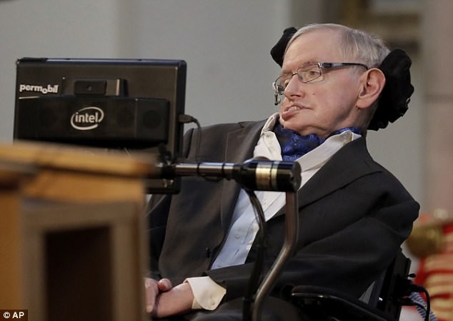 Nhà khoa học Stephen Hawking.