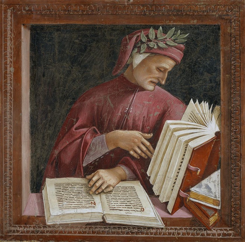 Nhà thơ Dante (Ảnh: Wikimedia.org).