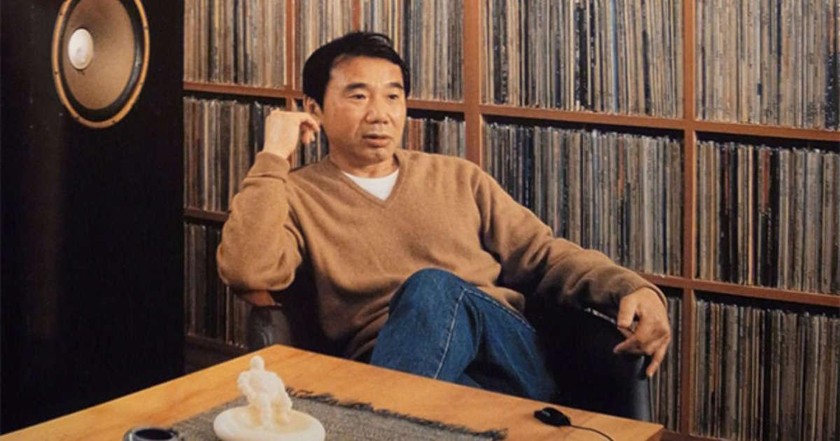 Nhà văn Nhật Bản Murakami Haruki.