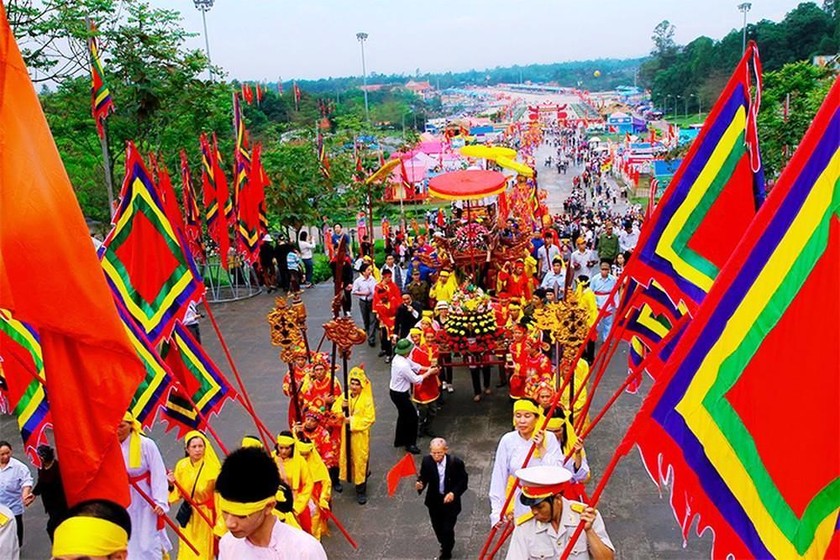  Giỗ Tổ Hùng Vương là một trong những đại lễ của dân tộc Việt Nam.