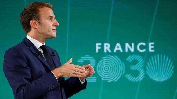 Tổng thống Pháp Emmanuel Macron công bố kế hoạch France 2030.