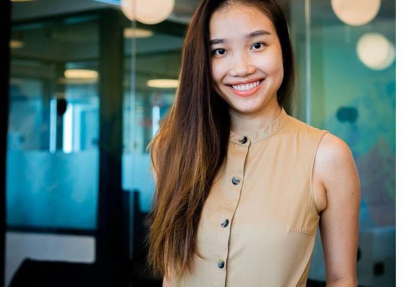 Nụ cười truyền cảm hứng của CEO Xuân Nguyễn. 