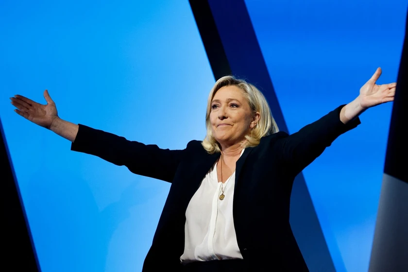  Bà Le Pen.