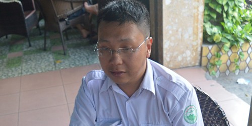 Anh Nhật, tài xế taxi Mai Linh đã hỗ trợ người dân trong vụ cướp giật.
