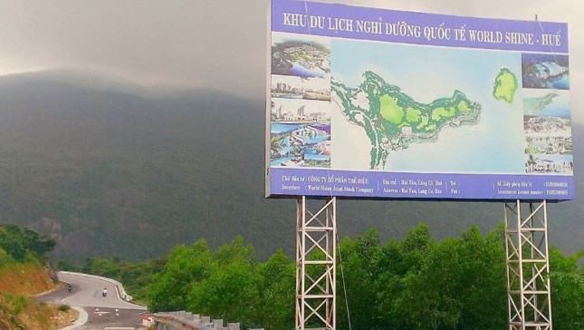 Chiều tối 26/11, tỉnh Thừa Thiên Huế và nhà đầu tư thống nhất dừng dự án này tại núi Hải Vân