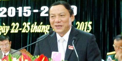 Tân Bí thư tỉnh ủy Quảng Trị Nguyễn Văn Hùng