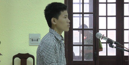 Bị cáo Nguyễn Cữu Quan tại phiên tòa phúc thẩm
