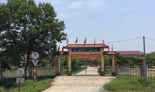 Trường THCS Lộc An, nơi xảy ra vụ nữ sinh tự tử