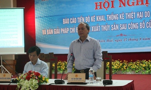 Thứ trưởng Bộ NN&PTNT Vũ Văn Tám chủ trì hội nghị