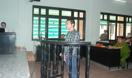 Bị cáo Nguyễn Văn Bạc tại phiên tòa.
