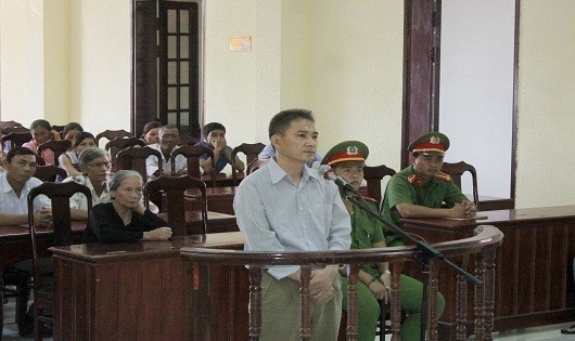 Bị cáo Lê Văn Hùng tại phiên tòa phúc thẩm
