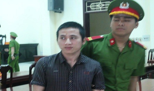 Bị cáo Lê Thiên Bảo tại phiên tòa phúc thẩm


