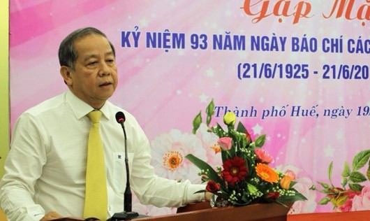 Ông Phan Ngọc Thọ, Phó Bí thư Tỉnh uỷ, Chủ tịch UBND tỉnh Thừa Thiên Huế 