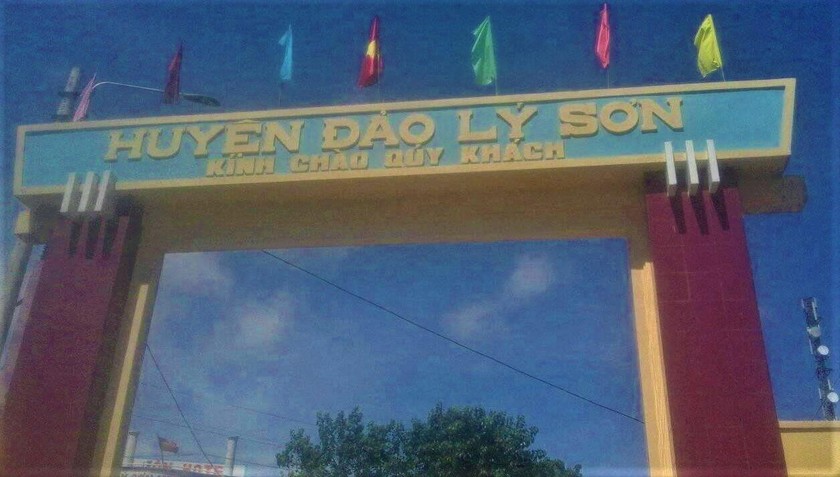 Huyện đảo Lý Sơn, tỉnh Quảng Ngãi.