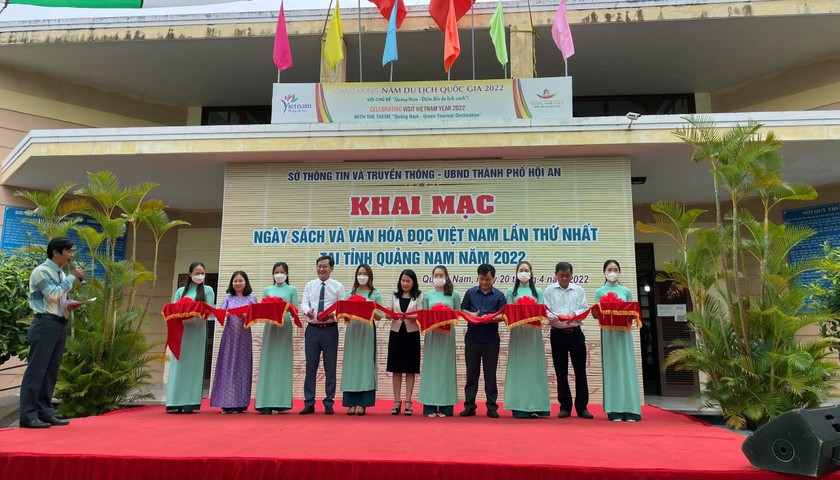 Tỉnh Quảng Nam khai mạc Ngày sách và Văn hóa đọc Việt Nam lần thứ nhất. 