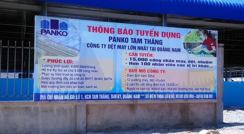 Trụ sở của Công ty Panko Tam Thăng.