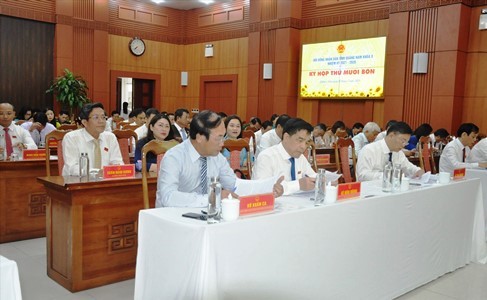 HĐND tỉnh Quảng Nam khóa X tổ chức kỳ họp thứ 14