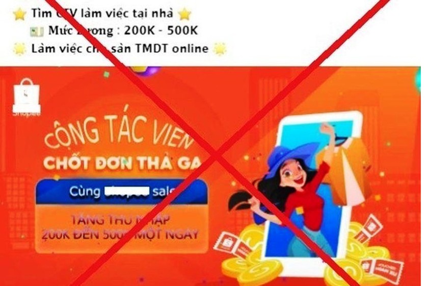Lực lượng chức năng tỉnh Quảng Ngãi khuyến cáo người dân cần nêu cao cảnh giác trước những chiêu thức lừa đảo tặng quà, tuyển cộng tác viên online. 