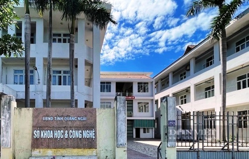 Trụ sở Sở KH&CN, nơi ông Phan Văn Hiếu đang công tác. 
