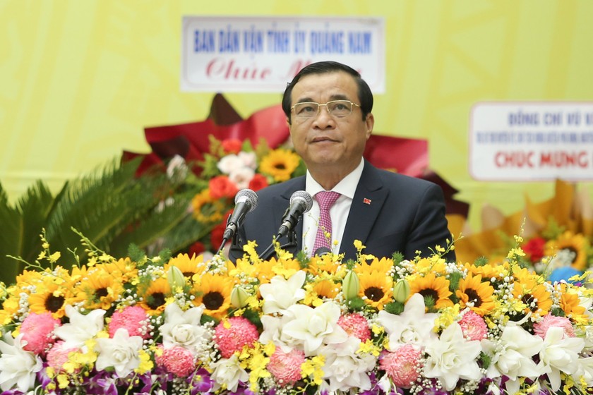 Ông Phan Việt Cường, Bí thư Tỉnh ủy Quảng Nam.