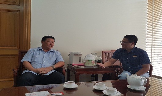 Ông Lê Ngọc Hưng - Phó chủ tịch UBND tỉnh Lào Cai trao đổi với PV Báo PLVN.
