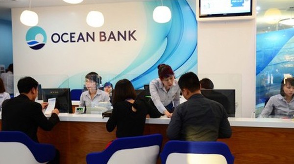 Phòng giao dịch của ngân hàng OceanBank (Ảnh minh họa)