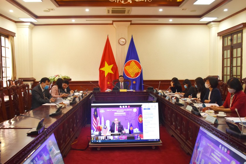 Việt Nam tham dự Hội nghị Bộ trưởng Tư pháp ASEAN lần thứ 11