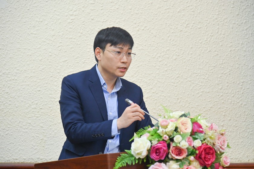 Ông Đỗ Xuân Quý, Chánh Văn phòng Bộ phát biểu tại Hội nghị.