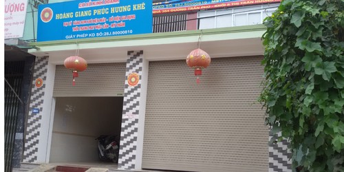 Cơ sở Hoàng Giang Phúc, Cty Thiên Ngọc Minh Uy tại Hương Khê, Hà Tĩnh