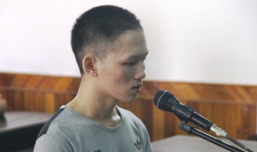 Bị cáo Nguyễn Văn Cương tại phiên tòa xét xử