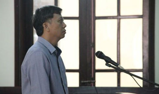 Bị cáo Phạm Văn Tiến tại phiên tòa