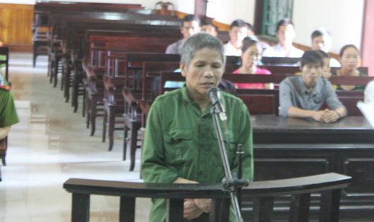  Bị cáo Lê Thanh Bình  tại phiên tòa
