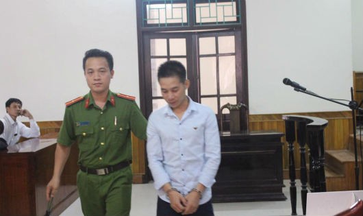  Bị cáo Trần Cao Dương tại phiên tòa xet xử