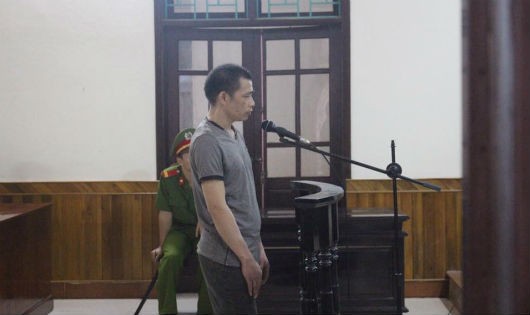 Bị cáo Nguyễn Ngọc Minh tại phiên tòa xét xử