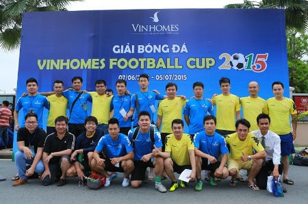 Cư dân Vinhomes rộn ràng dự lễ khai mạc Giải bóng đá Vinhomes Football Cup 2015