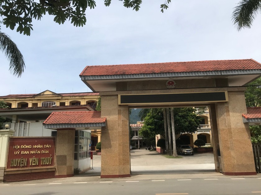 Trụ sở UBND huyện Yên Thủy