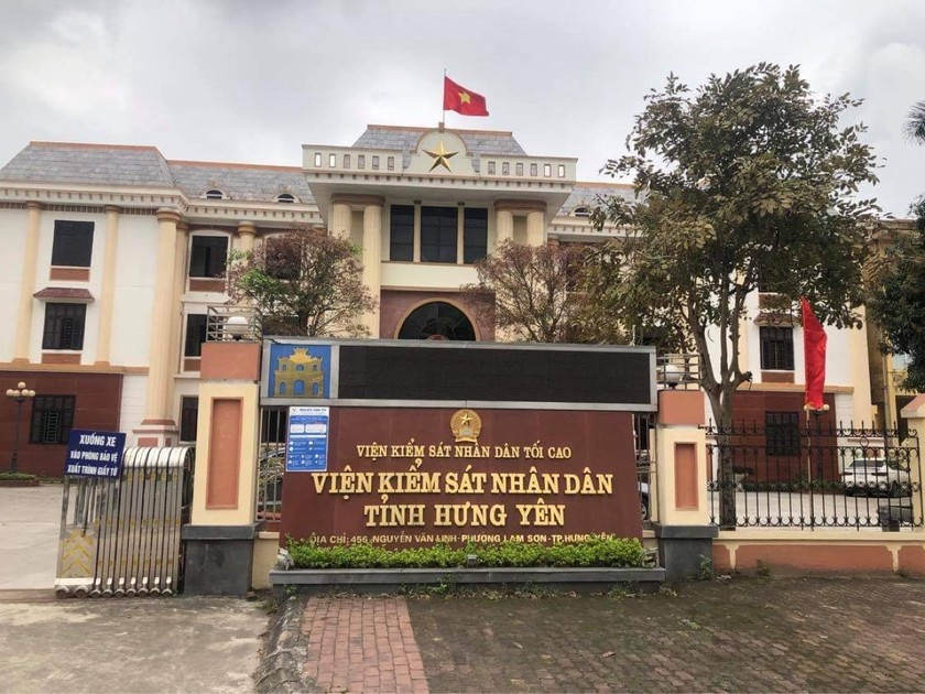 Trụ sở Viện kiểm sát nhân dân tỉnh Hưng Yên.