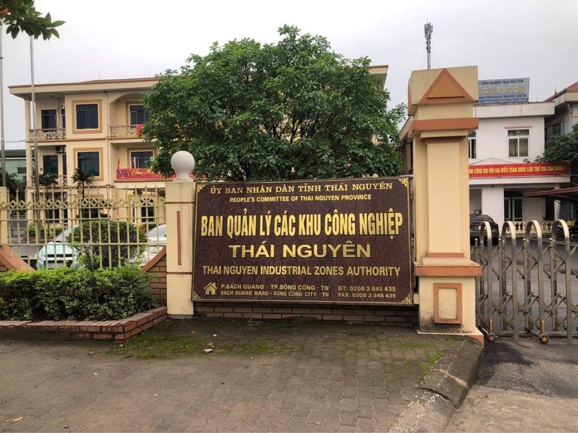 Trụ sở Ban Quản lý các KCN Thái Nguyên