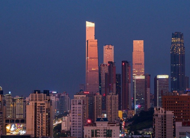 Tòa nhà Guangxi China Resources Tower tại thành phố Nam Ninh, Trung Quốc (Ảnh: Goettsch Partners).