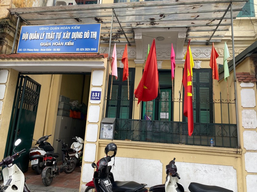 Trụ sở Đội quản lý trật tự xay dựng đô thị quận Hoàn Kiếm
