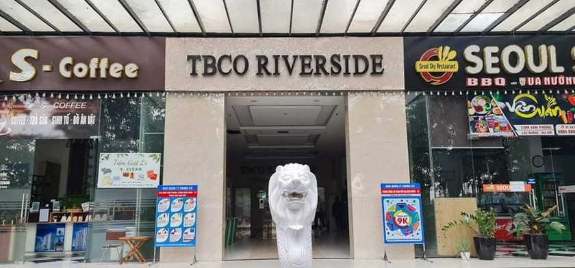 Chung cư TBCO Riverside, phường Quang Vinh, TP Thái Nguyên nơi Công ty đặt văn phòng