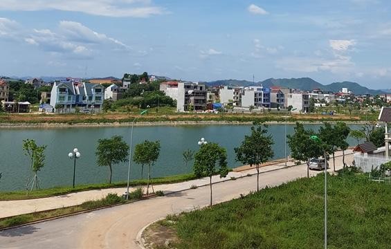 Một góc Dự án Hồ điều hòa Xương Rồng tại thành phố Thái Nguyên