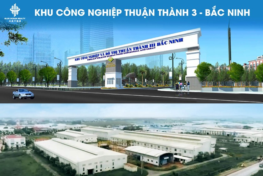 Dự án khu công nghiệp Thuận Thành III, phân khu B ở Bắc Ninh.