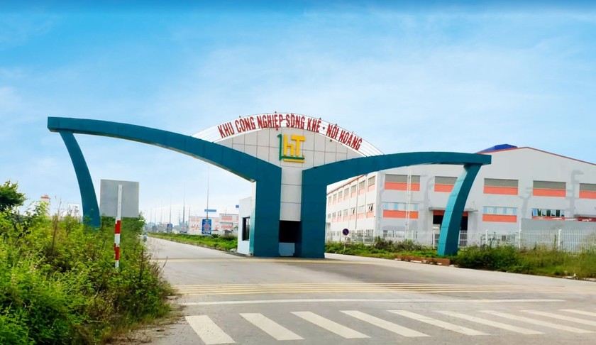 Khu công nghiệp Song Khê – Nội Hoàng ở Bắc Giang.