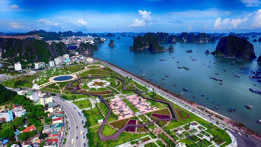 Trung tâm thành phố Hạ Long, tỉnh Quảng Ninh.