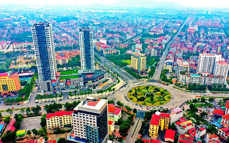 Trung tâm thành phố Bắc Ninh. 