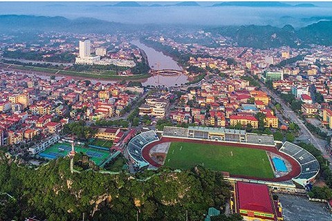 Trung tâm thành phố Lạng Sơn.