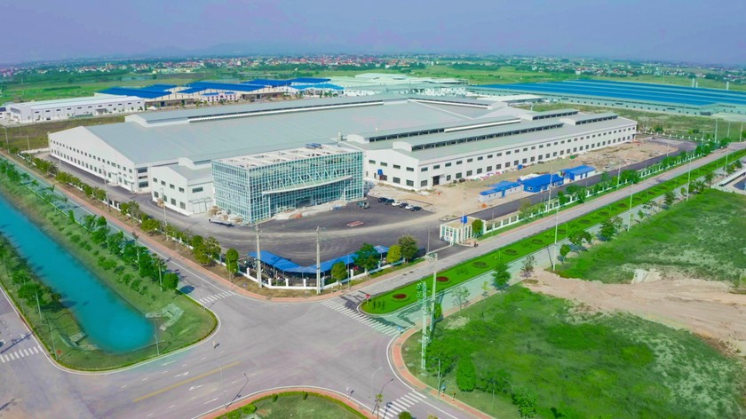 Khu Công nghiệp Hòa Phú (Hiệp Hòa, Bắc Giang) hút nhiều nhà đầu tư nước ngoài.