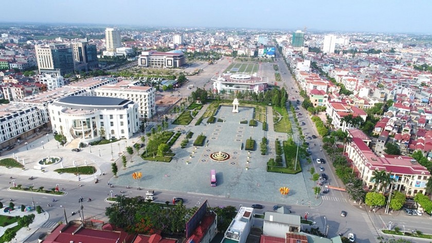 Đô thị huyện Hiệp Hòa, Bắc Giang. (Ảnh Internet).